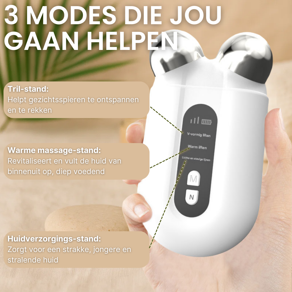 Élevé DualLift - Microcurrent Face Roller