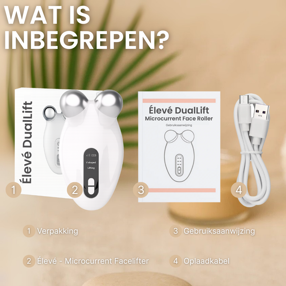 Élevé DualLift - Microcurrent Face Roller