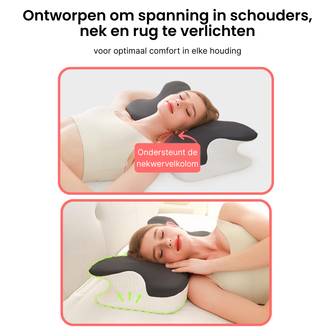 ErgoHug - Ergonomisch Memory Foam Kussen